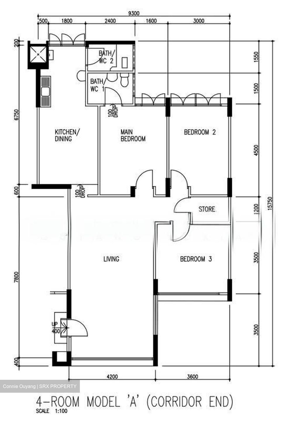 Blk 55 Ping-an Gardens (Bedok), HDB 4 Rooms #586729251